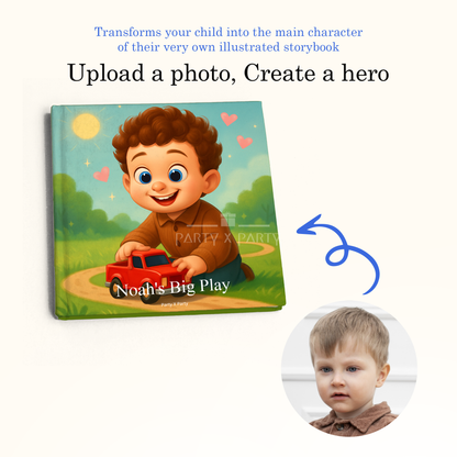 Noah's Big Play - A Personalized Storybook (Copy) party X party
