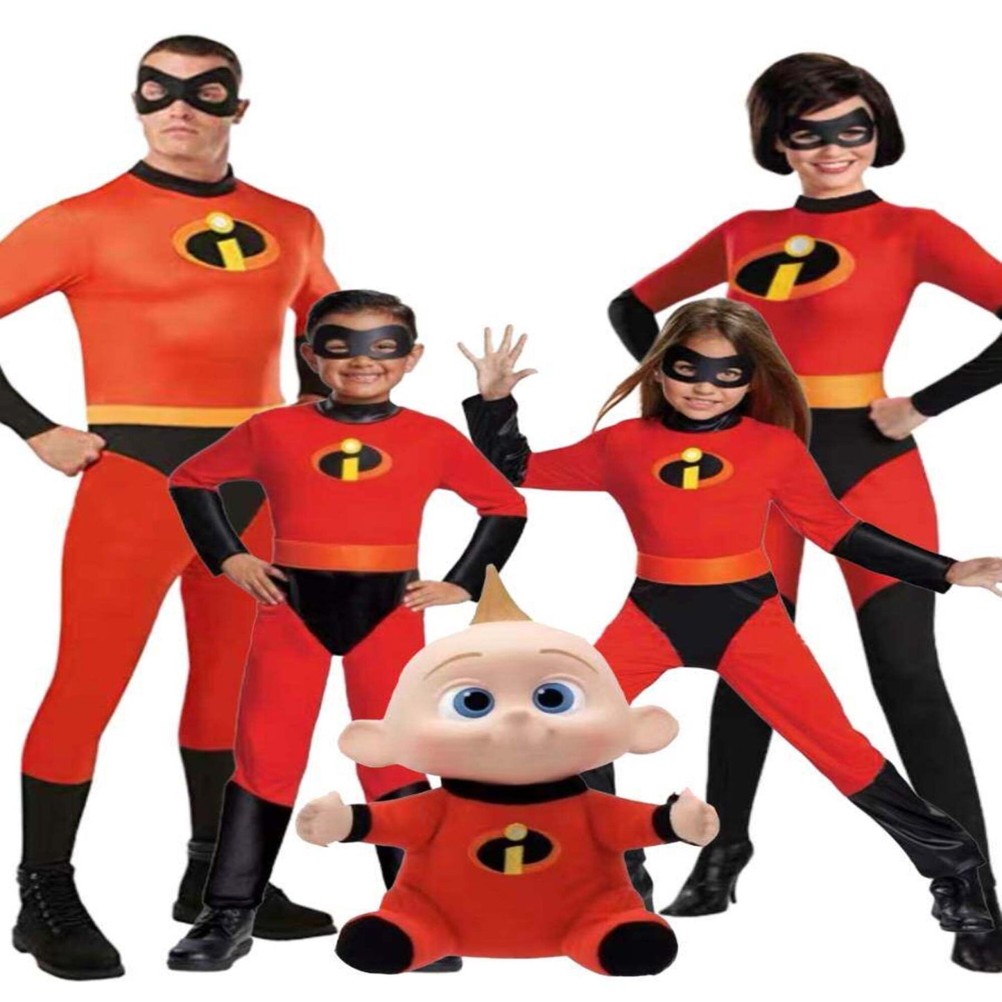 The Incredibles Children’s Superman Superhero Costume – Halloween Agent Squad Sister Outfit | DC012 party X party