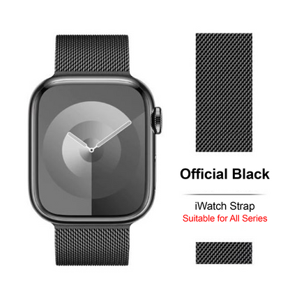 Apple Watch Milanese Loop Stainless Steel Band – Magnetic Clasp SW-14 party X party