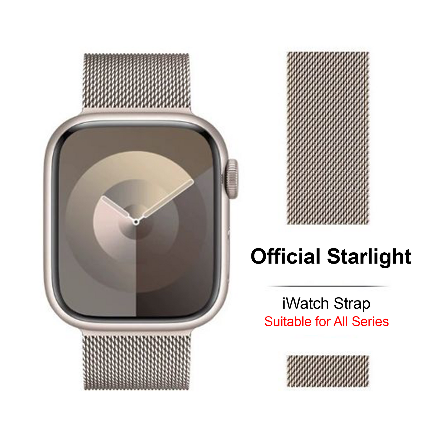 Apple Watch Milanese Loop Stainless Steel Band – Magnetic Clasp SW-14 party X party