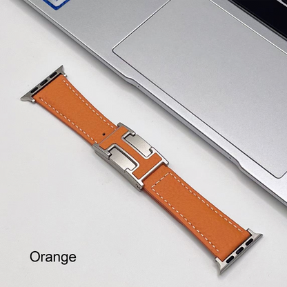 Cross-Border INS Style – Apple Watch Litchi Grain Leather Strap SW-21 party X party