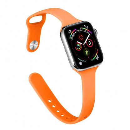 Apple Watch Slim Waist Silicone Strap – Stylish Sports Band SW-33 party X party
