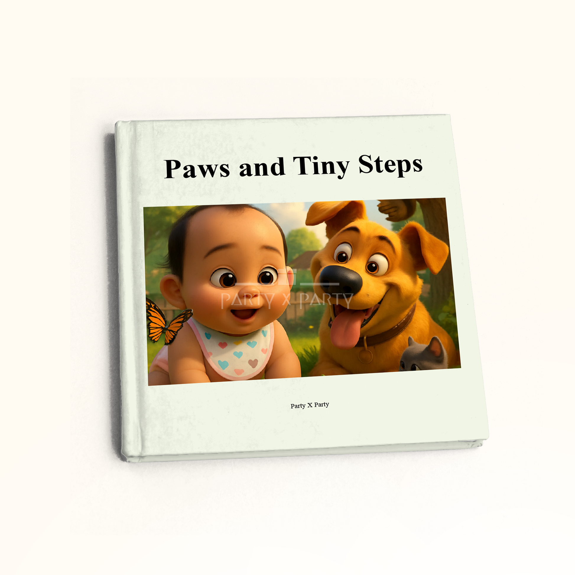 Paw's and Tiny Steps Customized Book party X party