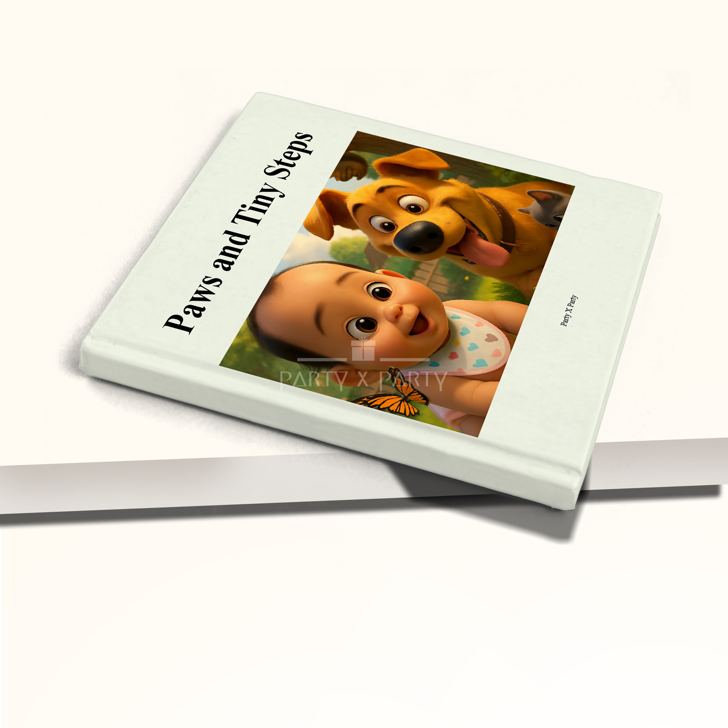 Paw's and Tiny Steps Customized Book party X party