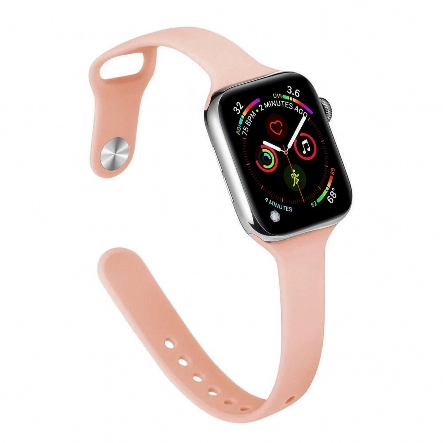 Apple Watch Slim Waist Silicone Strap – Stylish Sports Band SW-33 party X party