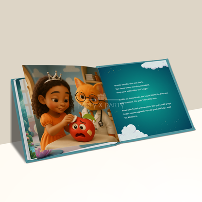 Princess (Your Child's Name) and the Apple's Smile - A Personalized Storybook party X party