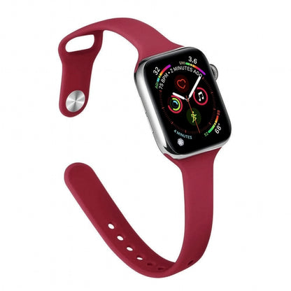 Apple Watch Slim Waist Silicone Strap – Stylish Sports Band SW-33 party X party