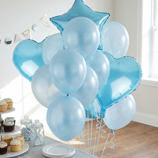 Party Balloon Decoration Set - Star and Heart Balloon Decoration Set S023 party X party