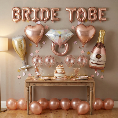 BRIDE TO BE BALLOON DECORATION SET for Pre-wedding Celebration - S081 party X party