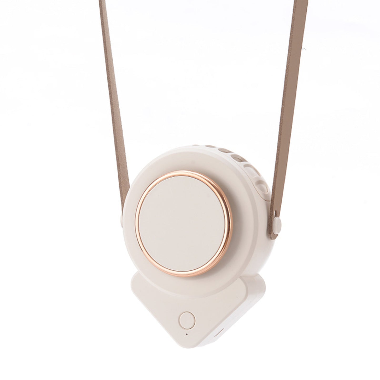 New Neck Fan – Mini Bladeless USB Neck Fan for Students & Outdoor Use (Triangle Design) | HF005 party X party