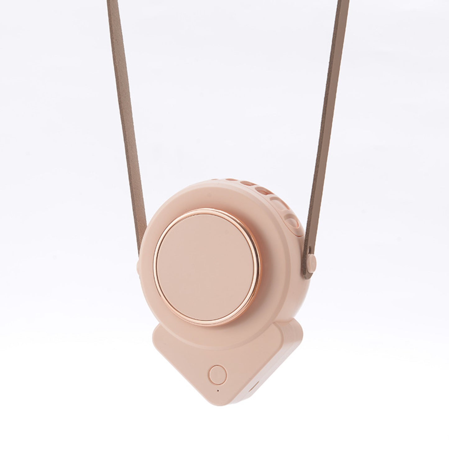New Neck Fan – Mini Bladeless USB Neck Fan for Students & Outdoor Use (Triangle Design) | HF005 party X party