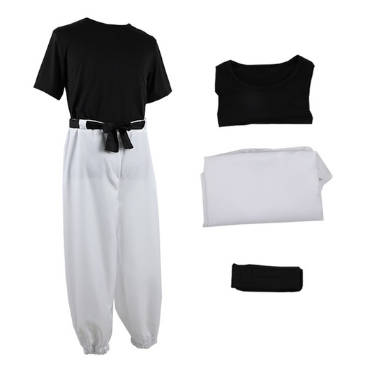 Jujutsu Kaisen Cosplay Costumes - Toji Fushiguro Black-and-White set (outfit/set) J005 party X party