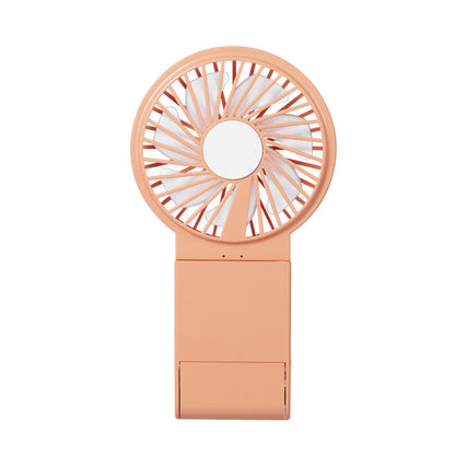 Mini Handheld Fan – Simple Mini Handheld Fan with Makeup Mirror & Phone Stand | HF01 party X party