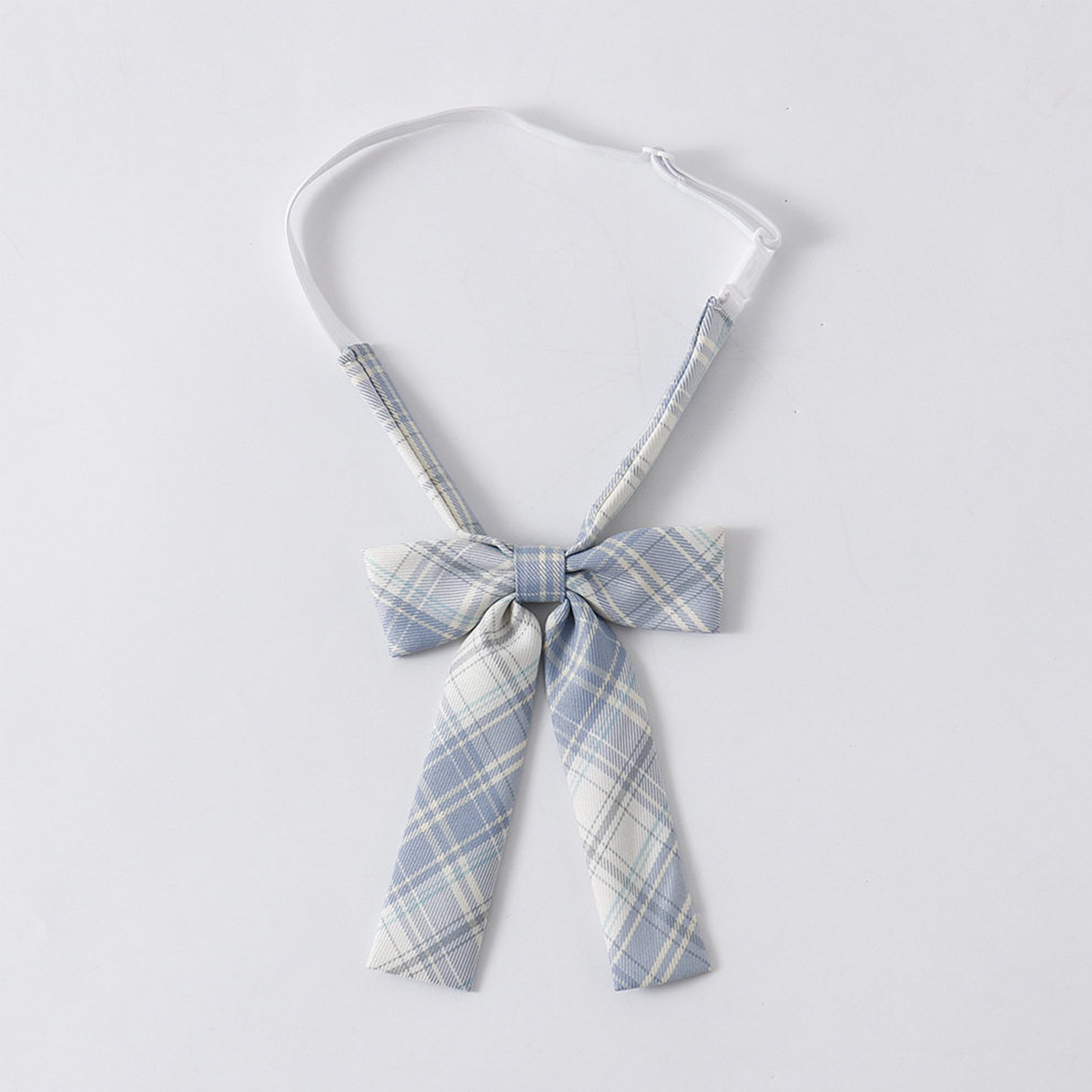 Japanese School Uniform Plaid Skirt | High-Waist Pleated Mini Skirt with Bow Tie & Necktie | Original JK Style C002 party X party