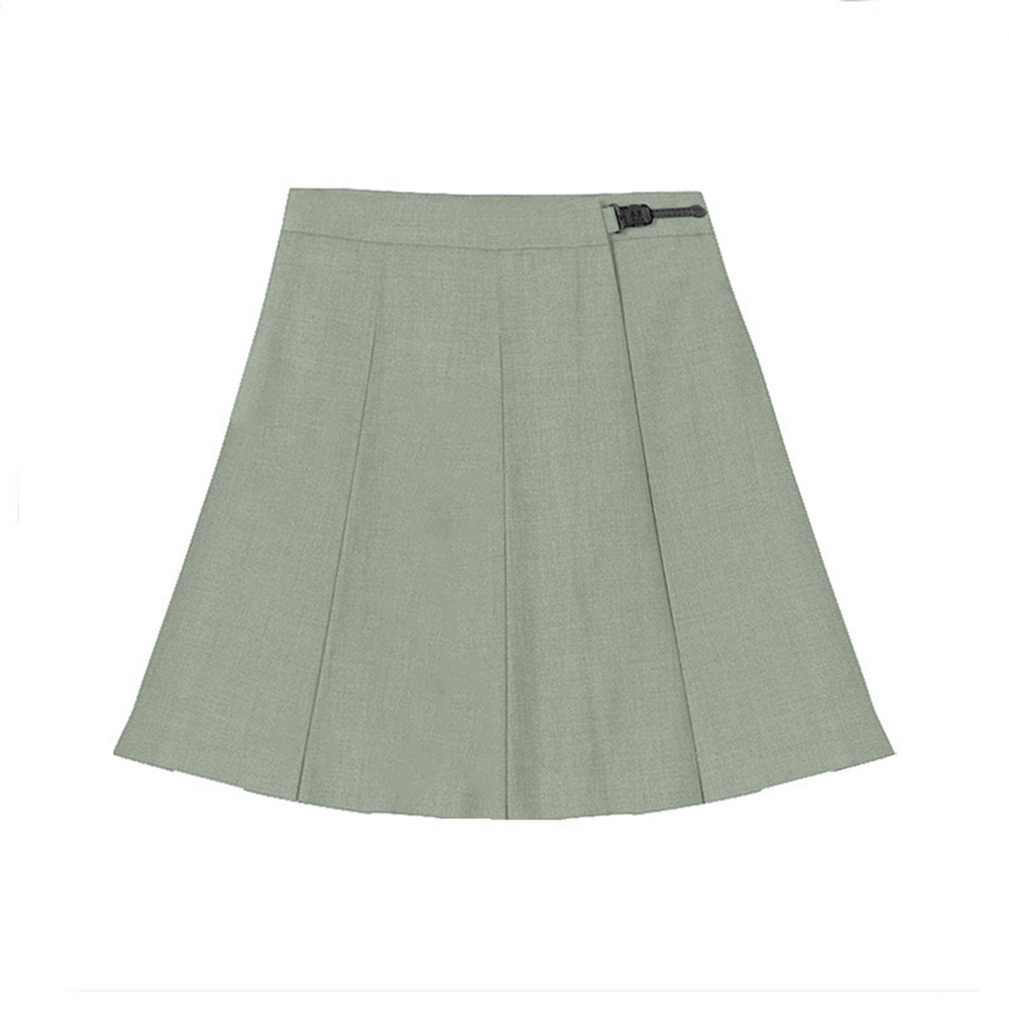 Thai Uniform Style JK Pleated Skirt - High-Waist 8-Pleat Academy A-Line Skirt - C001 party X party