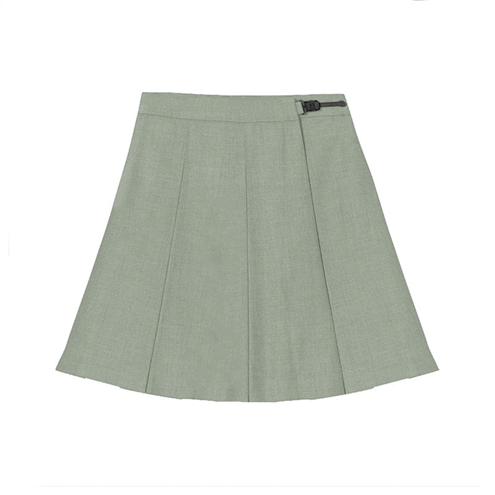 Thai Uniform Style JK Pleated Skirt - High-Waist 8-Pleat Academy A-Line Skirt - C001 party X party