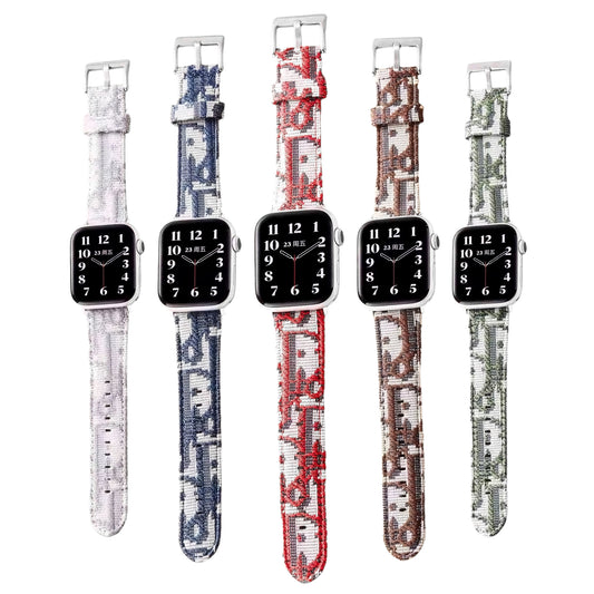 Apple Watch Genuine Leather Strap – Premium Cowhide Sports Band SW-25 party X party