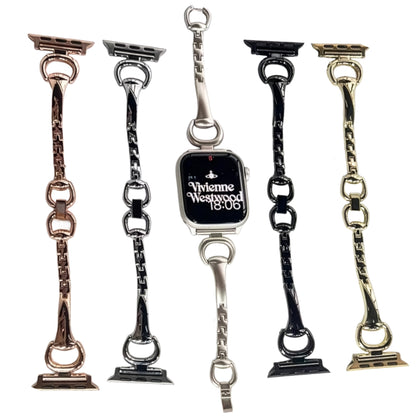Apple Watch Horseshoe Buckle Metal Strap – Bracelet Style SW-31 party X party