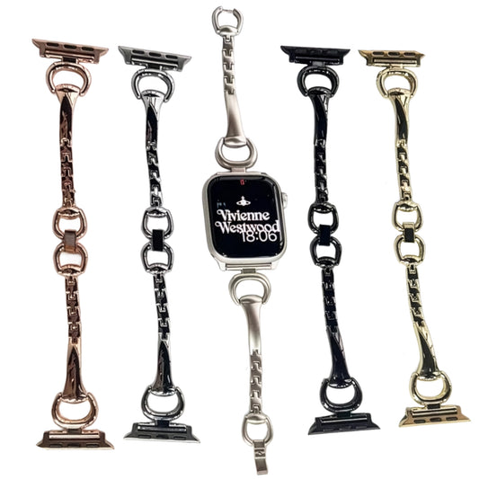Apple Watch Horseshoe Buckle Metal Strap – Bracelet Style SW-31 party X party