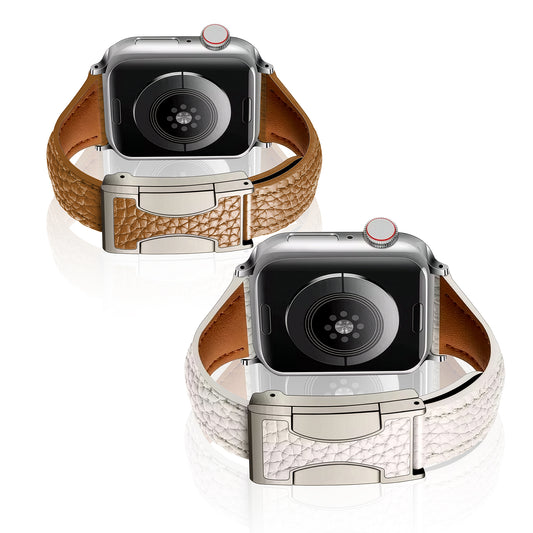 Apple Watch Women’s Leather Strap – Autumn &amp; Winter Style with Magnetic Closure SW-32 party X party