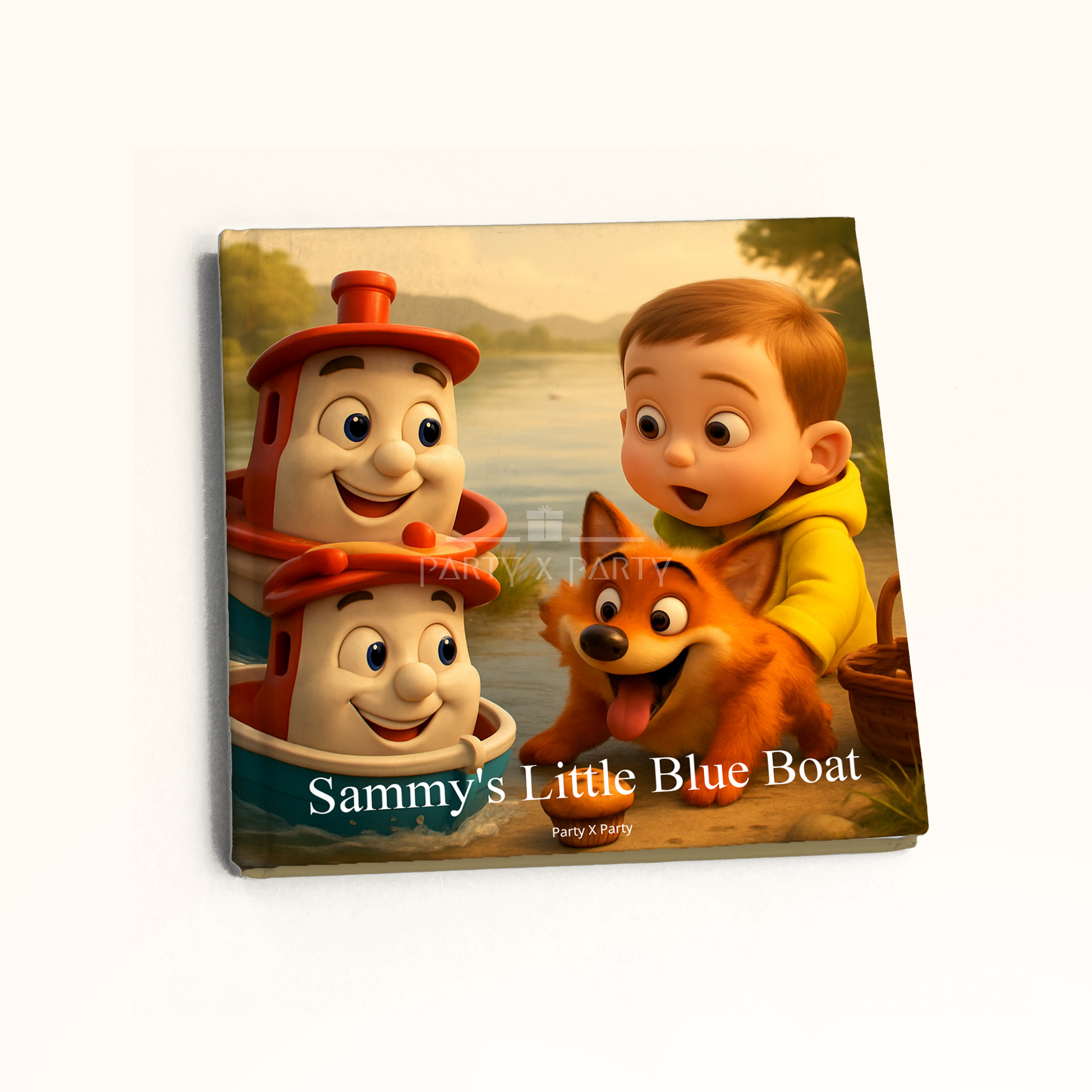 Sammy's Little Boat Customized Book party X party