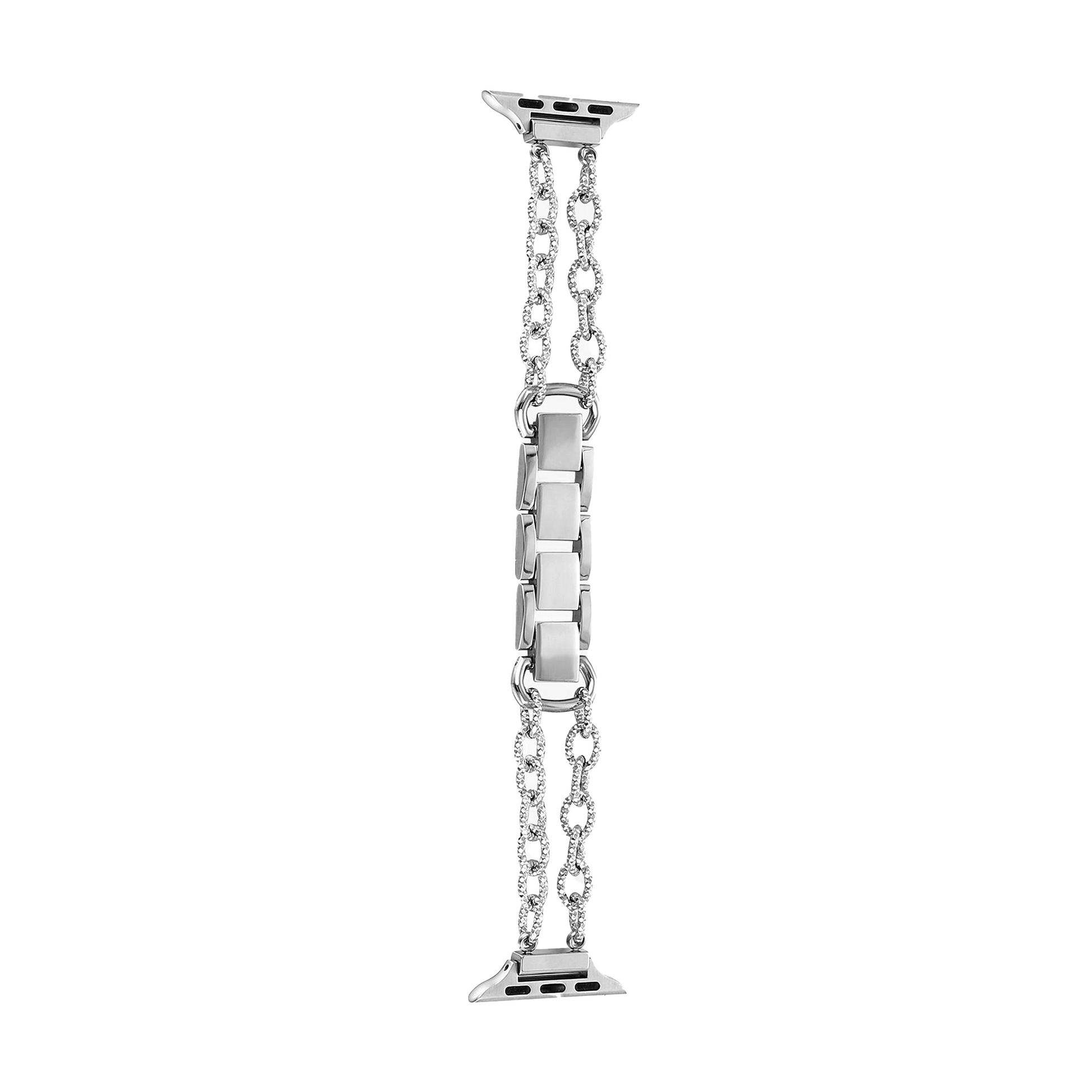Apple Watch Stainless Steel Strap – Double Row Round Links SW-20 party X party
