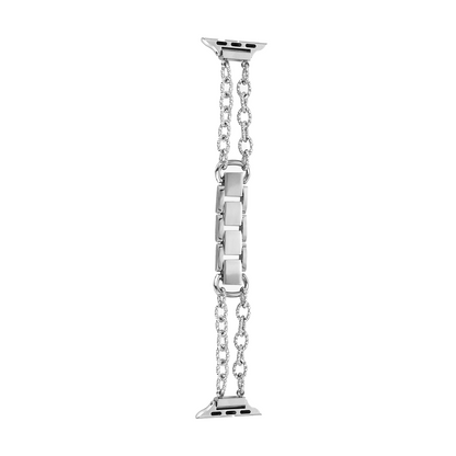 Apple Watch Stainless Steel Strap – Double Row Round Links SW-20 party X party