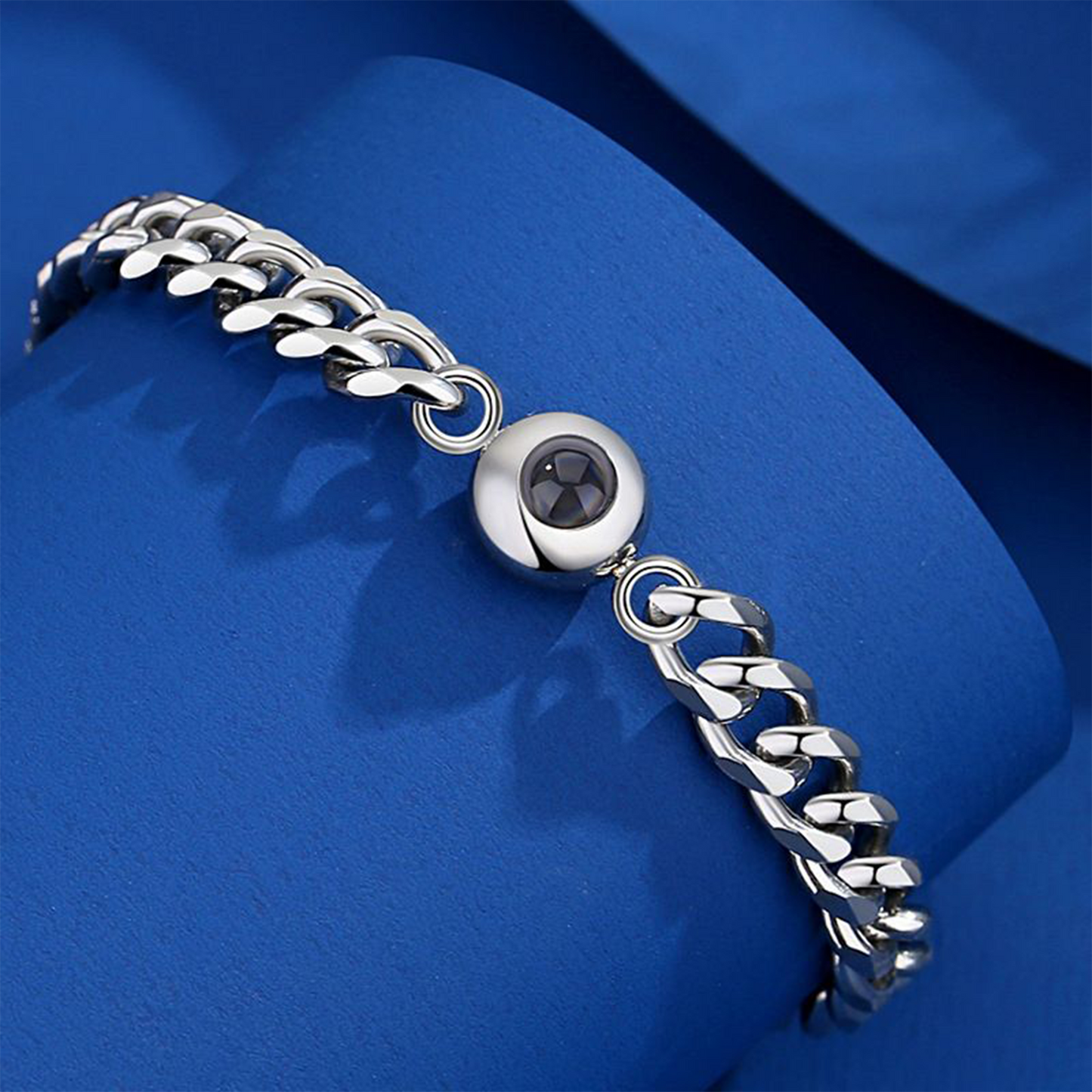 High-End Cuban Chain Projection Bracelet