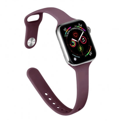 Apple Watch Slim Waist Silicone Strap – Stylish Sports Band SW-33 party X party
