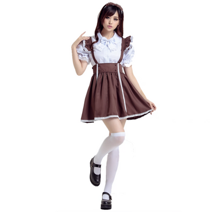 Anime Cosplay Princess Dress Maid Cafe Uniform Japanese Style party X party
