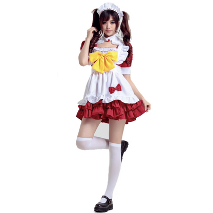 Anime Cosplay Princess Dress Maid Cafe Uniform Japanese Style party X party
