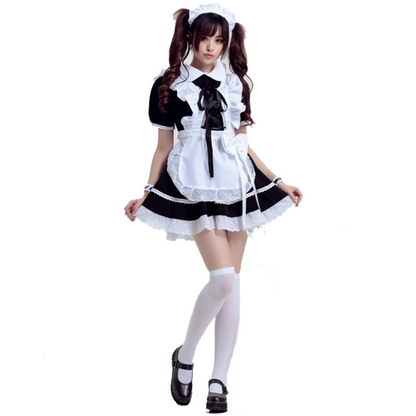 Anime Cosplay Princess Dress Maid Cafe Uniform Japanese Style party X party