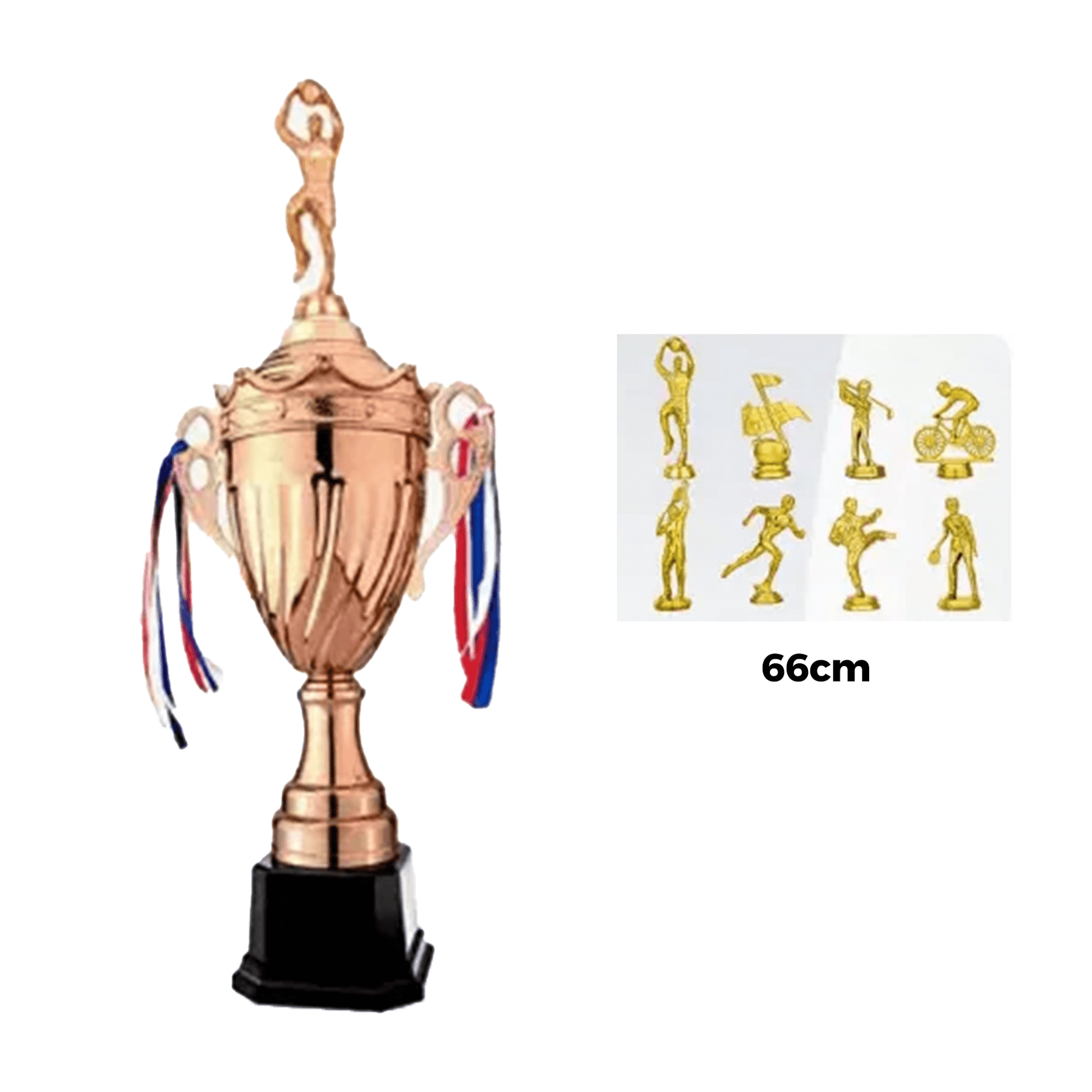 Engravable Metal Trophy | Creative Commemorative Award in Three Colors – TR-1625 - party X party