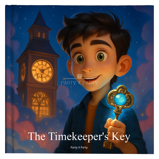 The Timekeeper's Key - A Personalized Storybook party X party