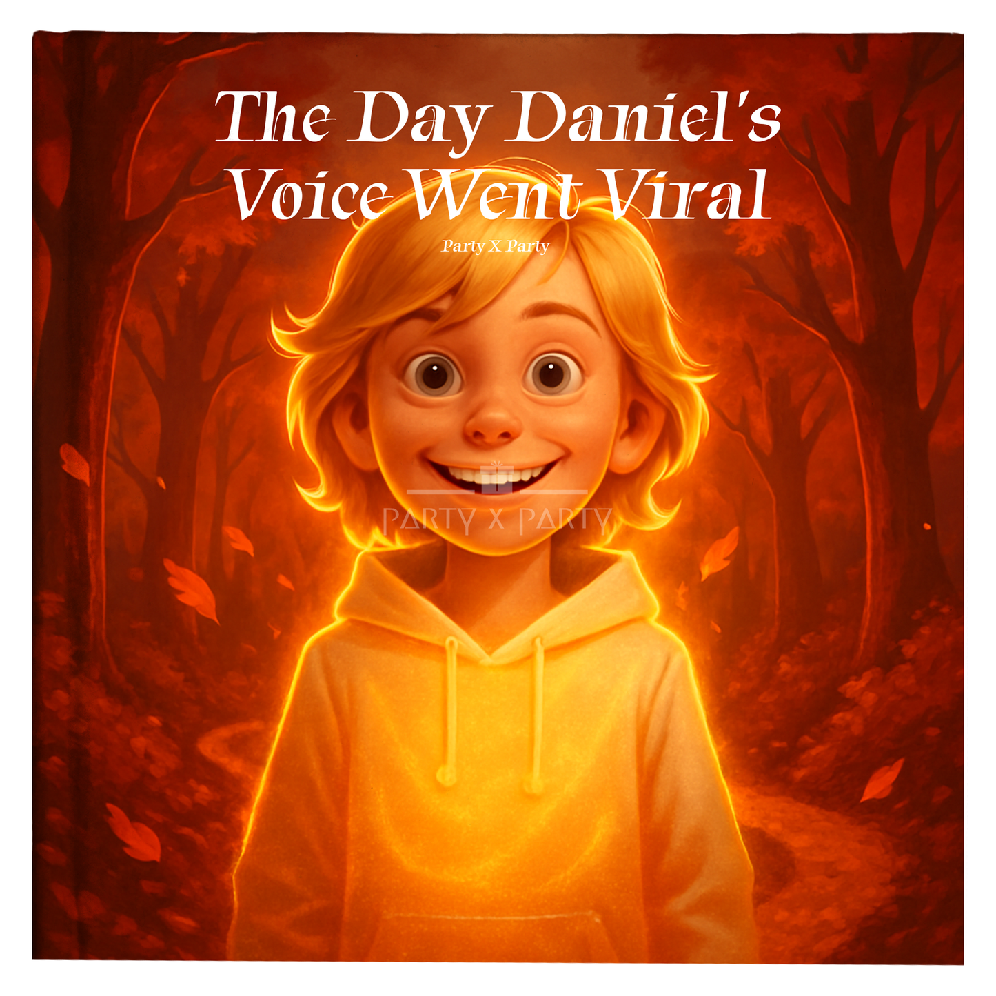 The Day (Your Child's Name) Voice Went Viral - A Personalized Storybook party X party