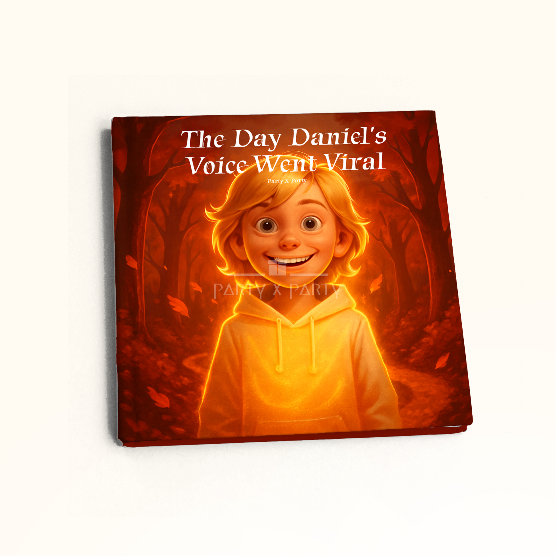 The Day (Your Child's Name) Voice Went Viral - A Personalized Storybook party X party