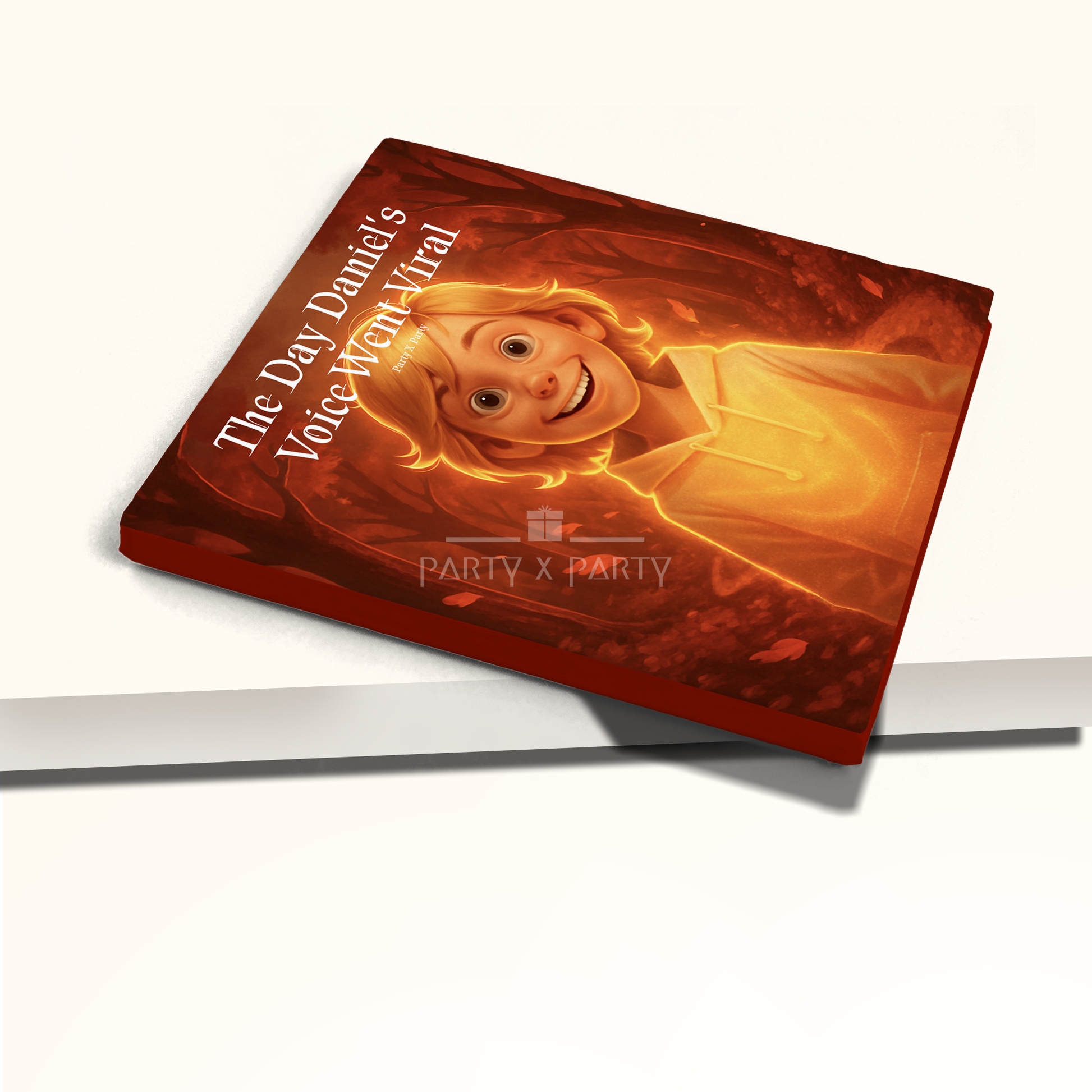 The Day (Your Child's Name) Voice Went Viral - A Personalized Storybook party X party