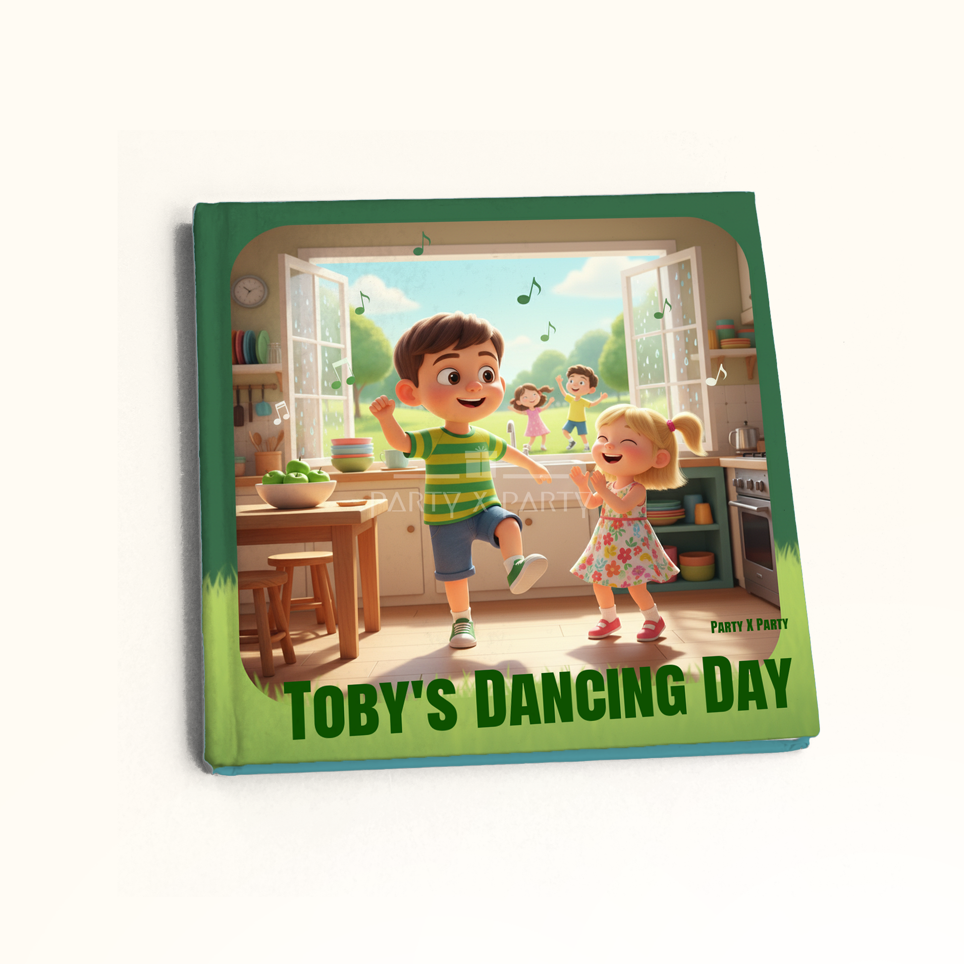 (Your Child's Name) Dancing Day - A Personalized Storybook party X party
