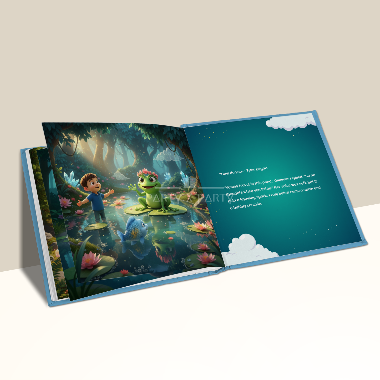 (Your Child's Name) and the Hidden World - A Personalized Storybook party X party