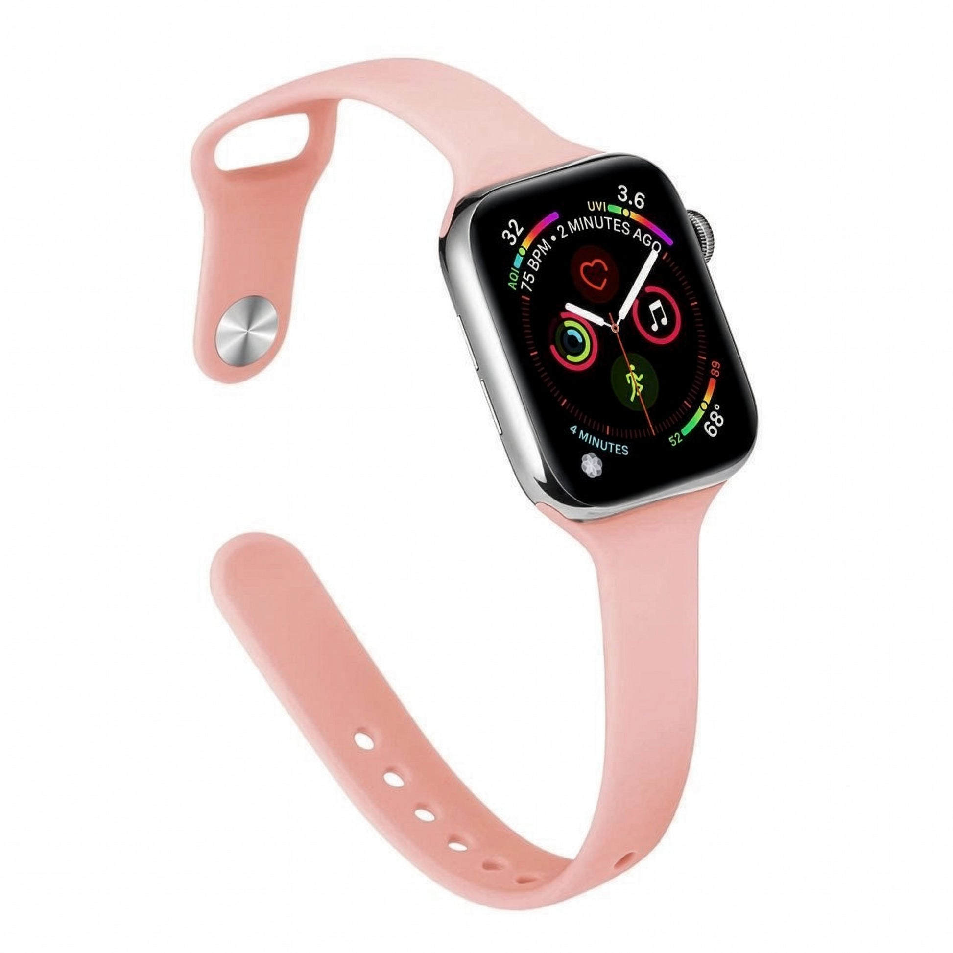 Apple Watch Slim Waist Silicone Strap – Stylish Sports Band SW-33 party X party