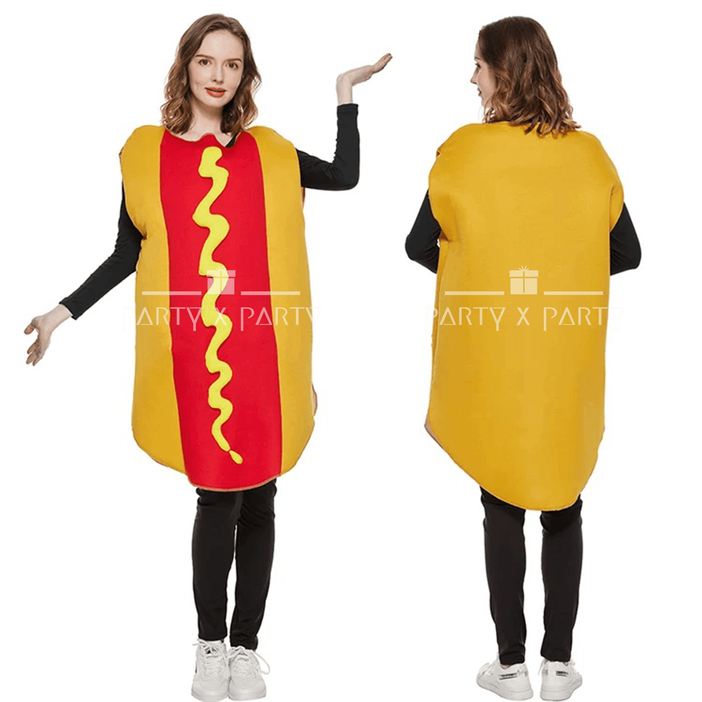 Hotdog 2 Funny Food-Themed Halloween Costumes for Adults & Teens – Perfect for Parties, Events, and More! - party X party