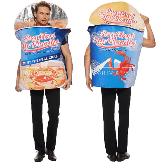 Instant Noodles Funny Food-Themed Halloween Costumes for Adults & Teens – Perfect for Parties, Events, and More! - party X party