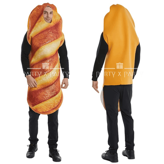 Bread Funny Food-Themed Halloween Costumes for Adults & Teens – Perfect for Parties, Events, and More! - party X party