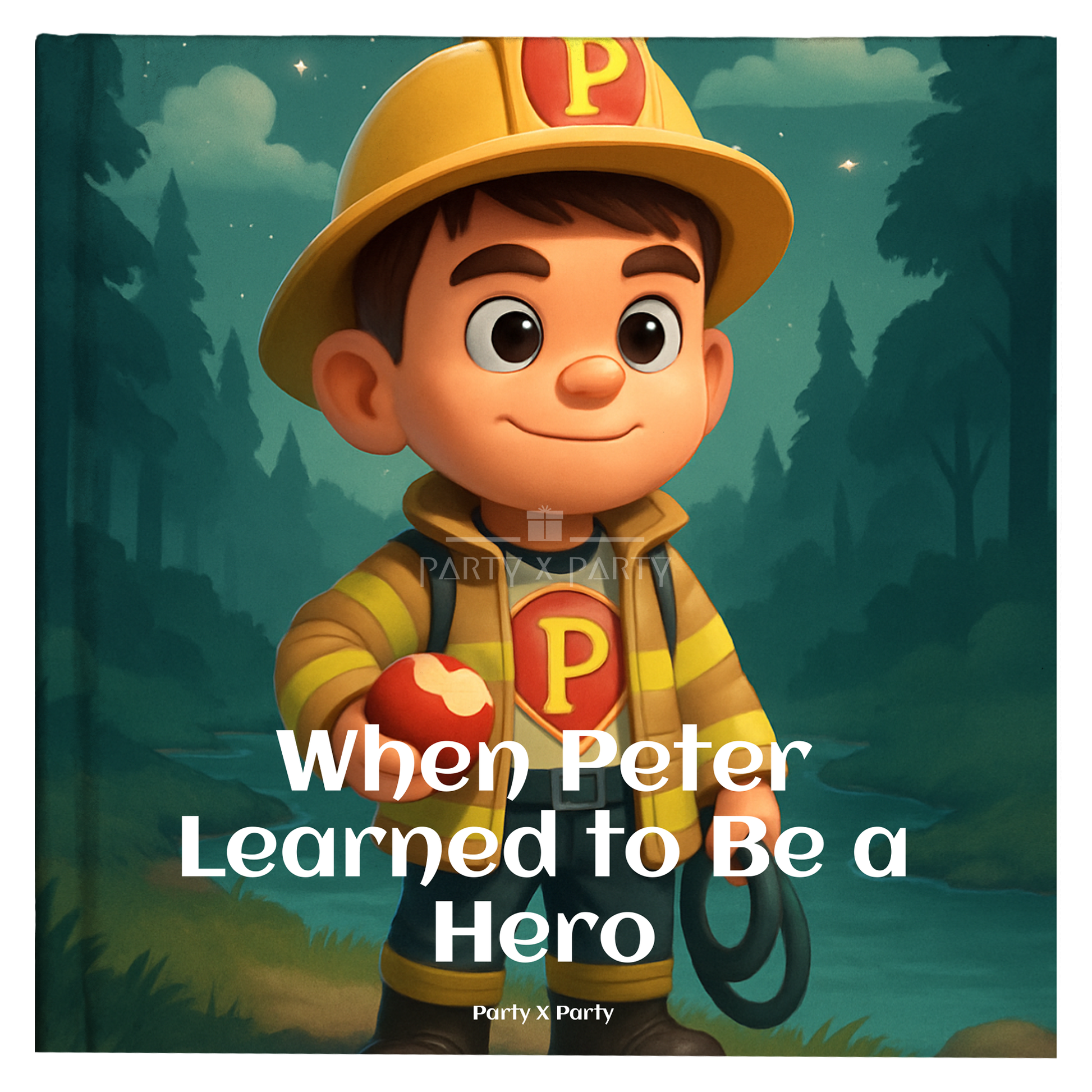 When (Your Child's Name) Learns to be a Hero - A Personalized Storybook party X party