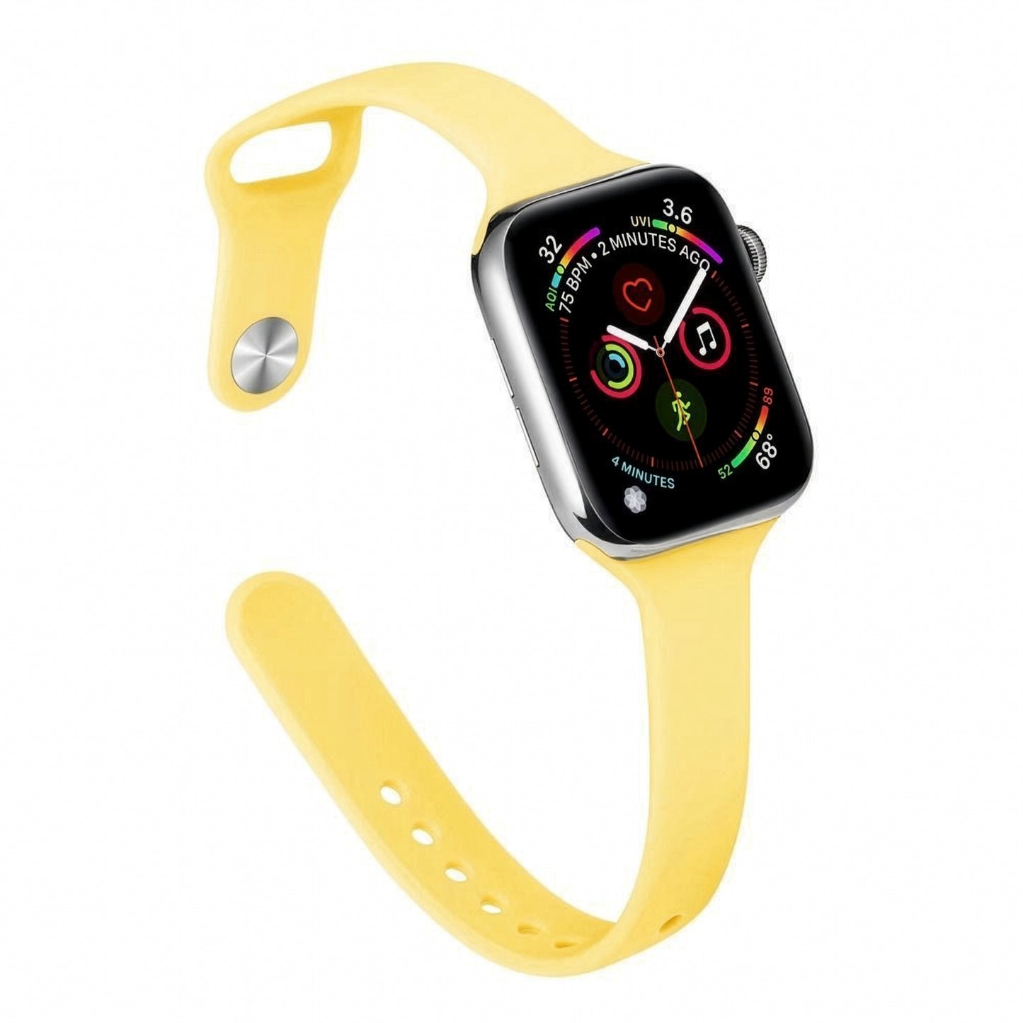 Apple Watch Slim Waist Silicone Strap – Stylish Sports Band SW-33 party X party
