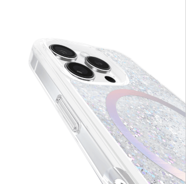 kate spade New York - iPhone 16 Pro Max Quicksand-Glitter Case - Opal Iridescent – KS055224--LP-179