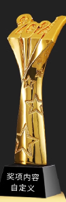 Metal Trophy Creative Trophy Engravable – TR-695