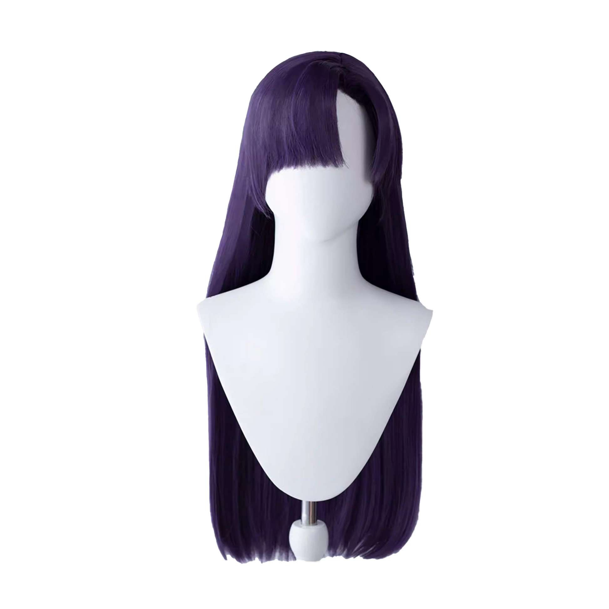 Sailor Moon Rei Hino Cosplay Wig – Long Purple Straight Hair SM013 party X party