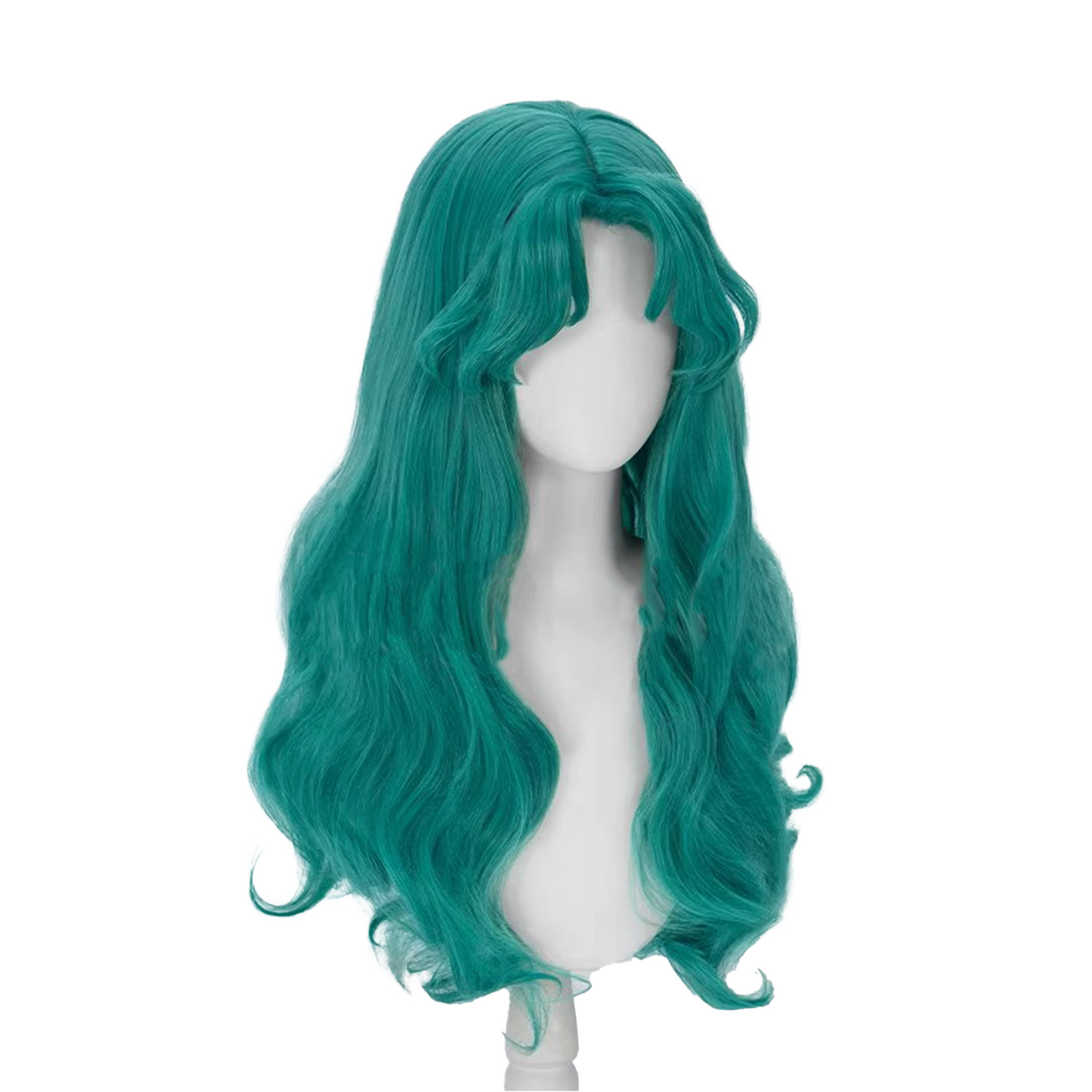 Sailor Moon Michiru Kaiou Cosplay Wig – Styled Green Hair 60CM SM014 party X party