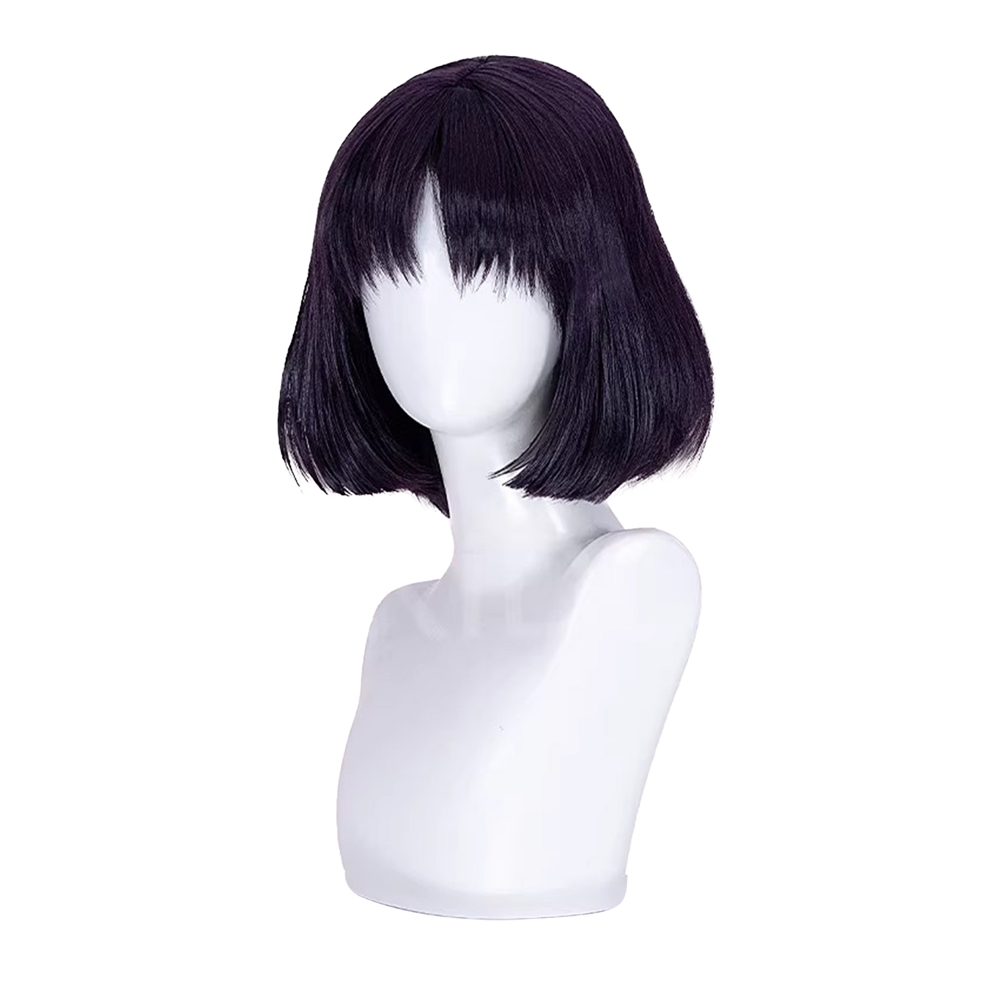 Sailor Moon Hotaru Tomoe Cosplay Wig – Short Black Hair SM020 party X party